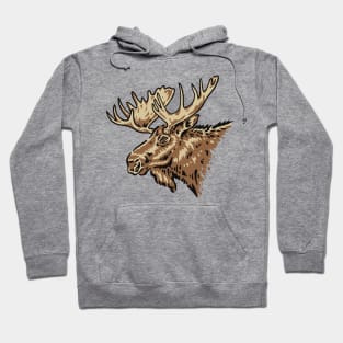 Moose Head Hoodie